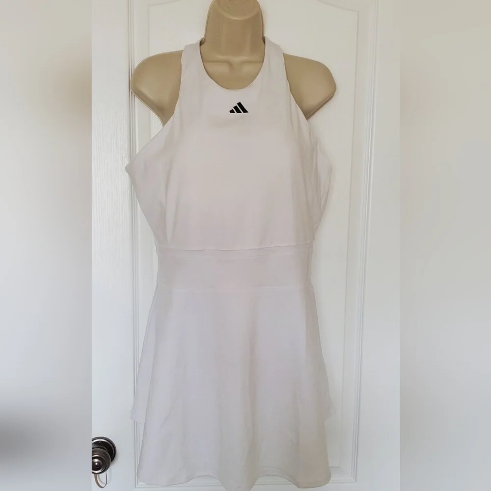 Adidas Women's Heat.RDY Y-Dress ~ White/Large NWOT - Picture 3 of 7